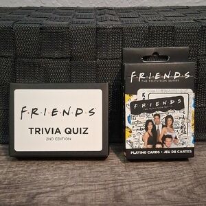 FRIENDS Trivia Quiz Cards And Playing Cards